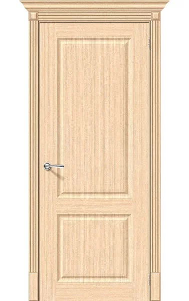 Межкомнатная дверь Статус-12 Ф-22 (БелДуб) шпонированная Bravo. Размер 200x60 см