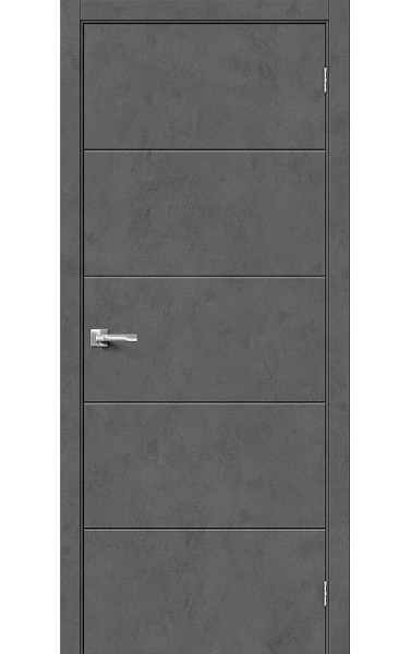 Межкомнатная дверь Граффити-2 Slate Art экошпон Браво. Размер 200x90 см