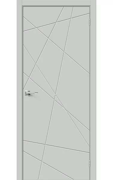 Межкомнатная дверь Граффити-5 Grey Pro пвх Bravo. Размер 200x60 см Межкомнатная дверь Граффити-5 Grey Pro пвх Bravo. Размер 200x60 см