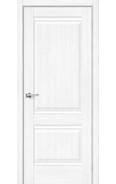 Межкомнатная дверь Прима-2 Snow Melinga экошпон Браво. Размер 200x60 см