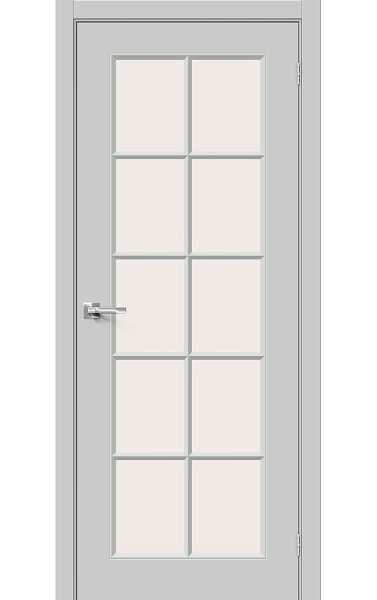 Межкомнатная дверь Скинни-11.1 Grace/Меджик Фог эмаль Браво. Размер 200x60 см