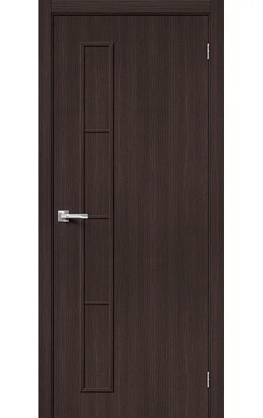 Межкомнатная дверь Тренд-3 Wenge Veralinga экошпон Bravo. Размер 200x90 см Межкомнатная дверь Тренд-3 Wenge Veralinga экошпон Bravo. Размер 200x90 см