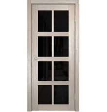 К-8 Кремовая лиственница экошпон/стекло Лакобель черное Верда