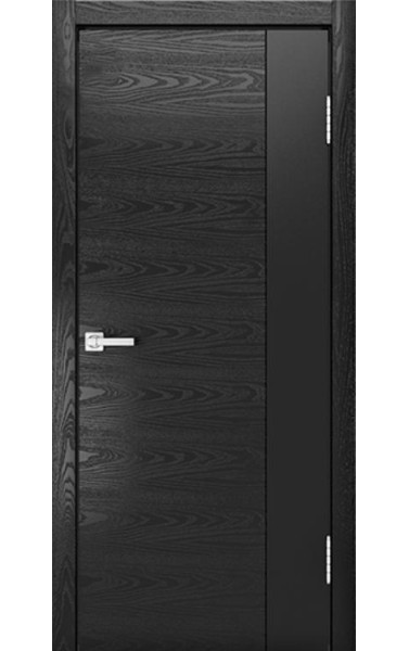 Межкомнатная дверь V-XV Неро шпонированная/глухая Verda. Размер 200x90 см